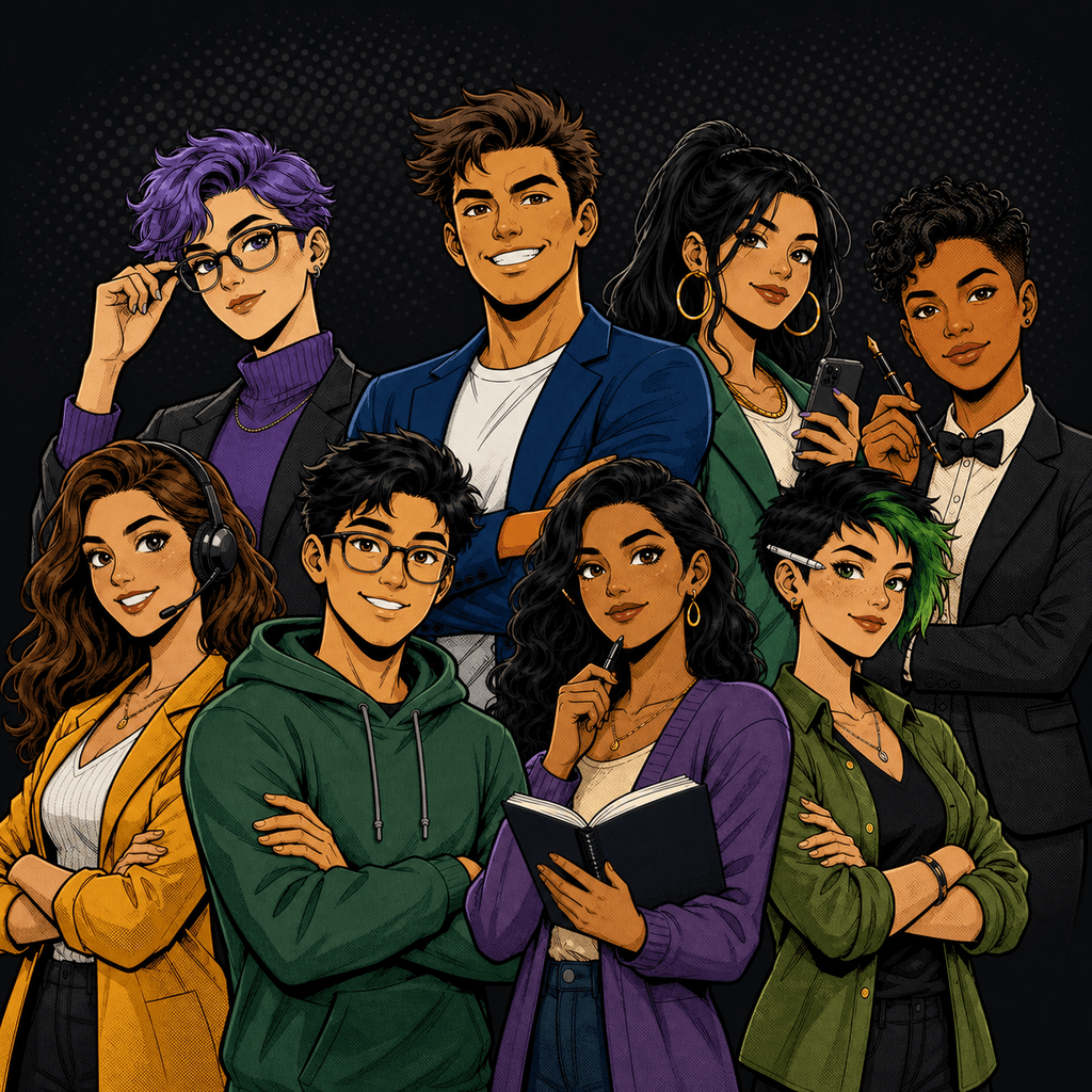 IMO's colorful AI employee team